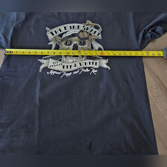 Poker Run Skull T-Shirt XL NWOT - Picture 7 of 8